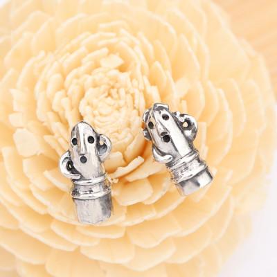 ふるさと納税 山梨県 【縄文アクセサリーDo_goods】SV925製コメ踊る埴輪ピアス 700-094 |  | 02