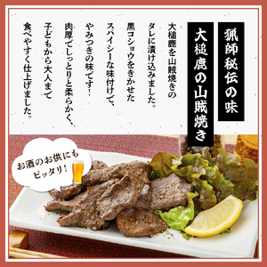 【ジビエ初心者おすすめNo.1】大槌鹿の寒こうじ漬け&山賊焼きセット 岩手県産 天然鹿 鹿肉 味付肉 山賊焼 ジビエ ヘルシー 低カロリー つまみ あて おかず ご飯のお供 赤身 冷凍 加工肉 ギフト