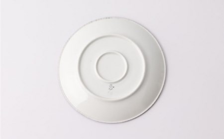 いげ皿胡麻鍋島小紋(グレイ)21cm1点 NAZ503 