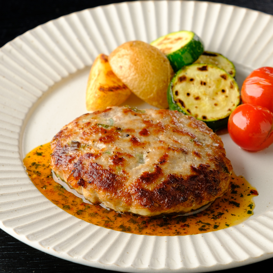 ＜肉のあさひ＞のぼりべつ豚ハンバーグ120g×10個
