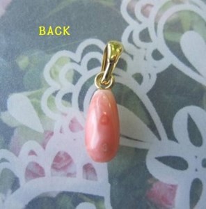 珊瑚職人館の珊瑚 ペンダントA 粉アクセサリー 粉アクセサリー