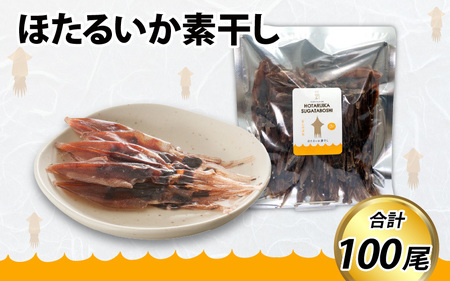 ほたるいか 素干し 100尾 ケンミンショー