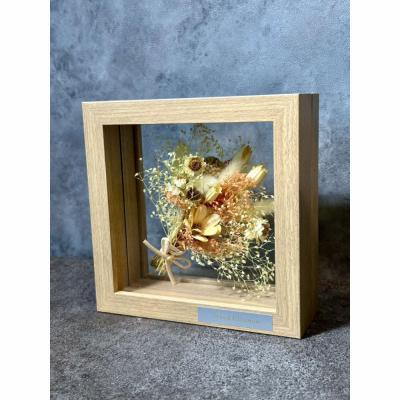 ふるさと納税 出雲市 フレームフラワー(カードル)【イエロー】