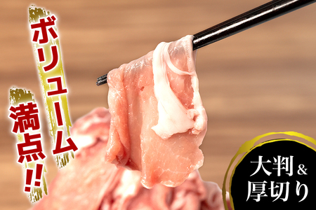 【キビまる豚】切り落とし 4kgセット