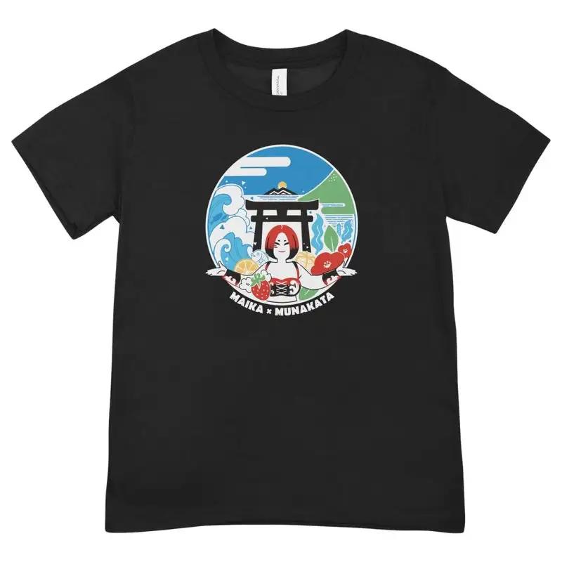 女子プロレス団体「スターダム」所属！「舞華」選手応援Tシャツ(黒)【観光創造DMOむなかた】_HA1933
