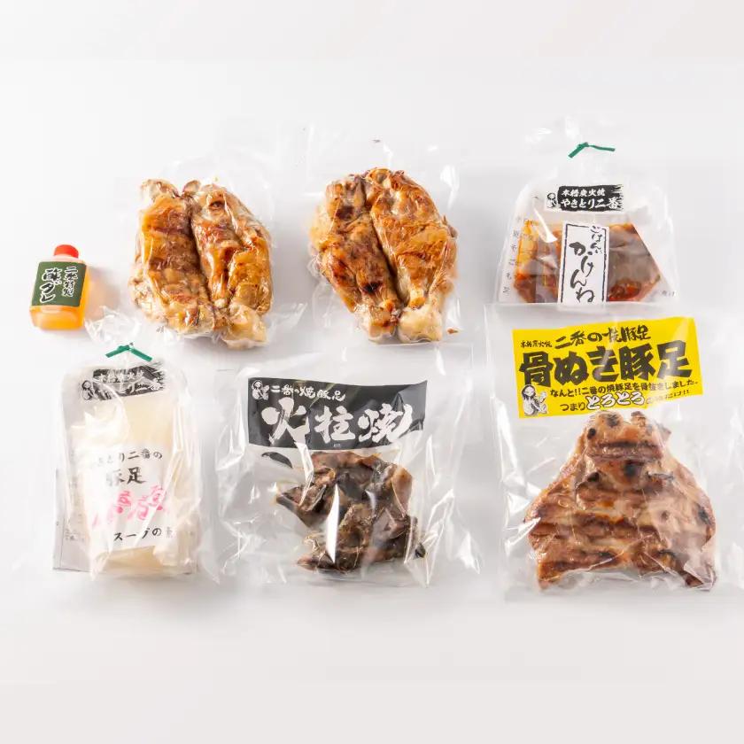 二番の焼豚足詰め合わせセット_肉  豚肉 _【配送不可地域：離島】【1567788】