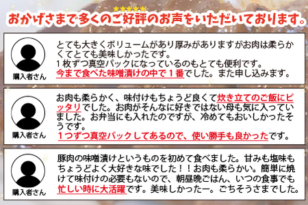 【6月1日～寄付額変更】【旨味凝縮！】お肉屋さんの宮崎ポーク熟成味噌漬け 1.8kg（国産 肉 豚肉 国産豚 ポーク 味噌漬け 小分け ステーキ 冷凍 惣菜 宮崎 小林市 豚肉 みそ漬け 豚肉 味噌 