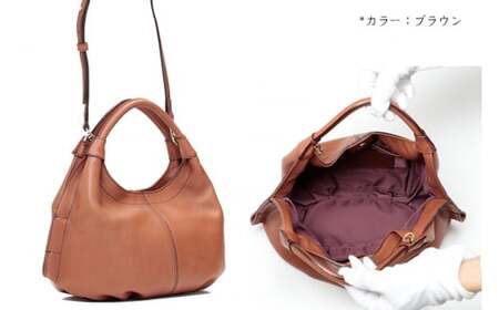 【2025年11月上旬より順次発送予定】 アンデルセンバッグ・ギャザーバッグS ブラウン