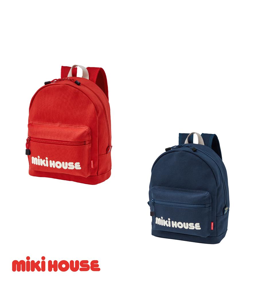 
            P105 ミキハウス ミキハウスの大きなロゴリュック(赤・紺)【mikihouse リュックサック かばんこども 男の子 女の子 赤 紺 レッド ネイビー 8L 8リットル ロゴ 通園 通学 遠足 おでかけ 大阪府 八尾】
          