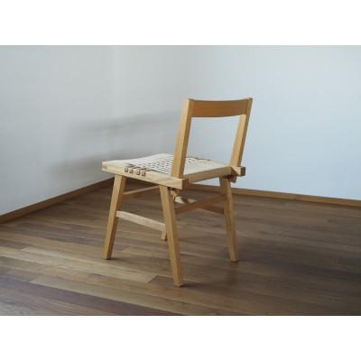 ふるさと納税 川越市 【UMEBACHI FURNITURE】 ペーパーコードチェア　国産クリ材　【申込後生産】 |  | 01