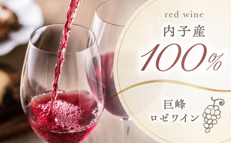 赤(ベリーA)+ロゼ(巨峰) 1本約720ml 各1本 計1440ml BKAG001 ワイン