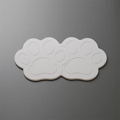 ふるさと納税 富田林市 【ふるさと納税限定】珪藻土では無い新素材　木材の様な新感覚　犬猫ペット用吸水プレート ダブルトレー |  | 01