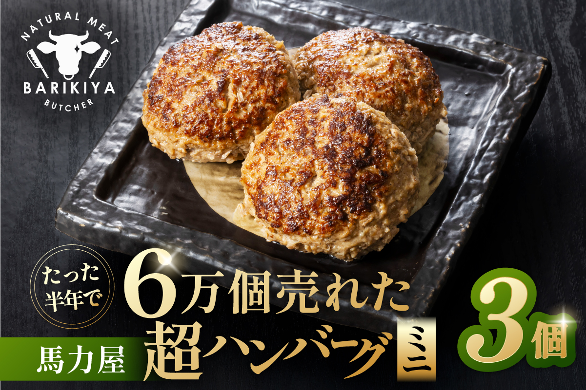 超ハンバーグミニ　3個　0110-017【 牛肉 飛騨牛 黒毛和牛 A5ランク 焼くだけ 簡単 おかず お弁当 おつまみ 】