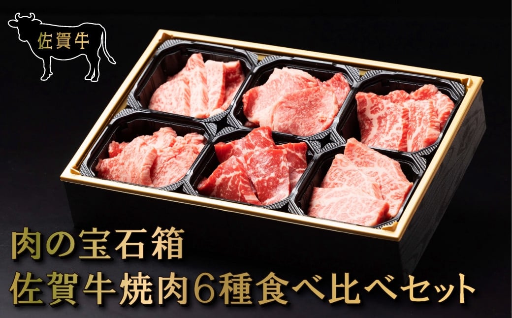 
            【セット】佐賀牛焼肉6種食べ比べセット
          