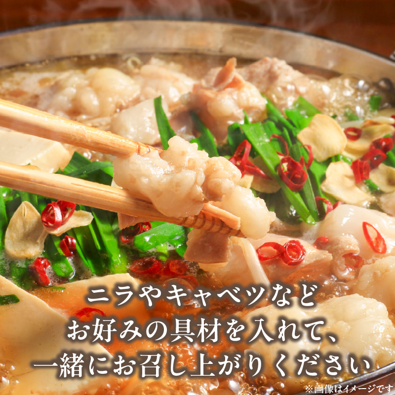 【食肉総合卸 丸正】厳選国産牛のもつ鍋セット（9人前）