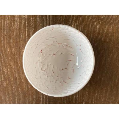 ふるさと納税 大津市 龍爪梅花皮 ちょっと茶碗　赤(11cm) |  | 01