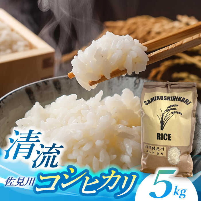 【ふるさと納税】米【2025年12月18日までのご入金で、年内発送】【R7年度産】 新米 コシヒカリ 5kg 清流 佐見川 岐阜県産 こだわり ギフト 白飯 お米 おこめ 米 コメ こしひかり / S.K.C[AWAX001]