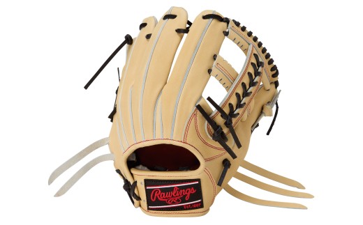 ローリングス (Rawlings) 硬式 内野手用 グローブ グラブ 広い捕球面 日本製B：キャメル