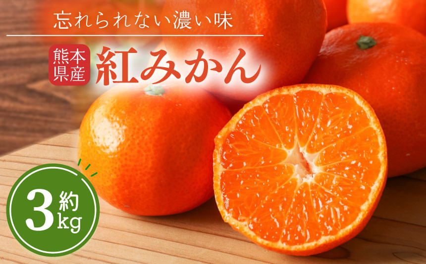 
            熊本県産 紅みかん 約 3kg 下田農園 | フルーツ 果物 くだもの 柑橘 ミカン みかん 熊本県 玉名市
          