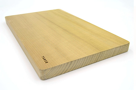 天然銘木 朴のまな板（大）職人仕上げ サイズ：約400×240×28mm TR-3-2  徳島 那賀 木 天然銘木 朴 木目 木製 日本製 まな板 キッチン用 料理 調理 調理器具 お祝い 贈物 ギフ