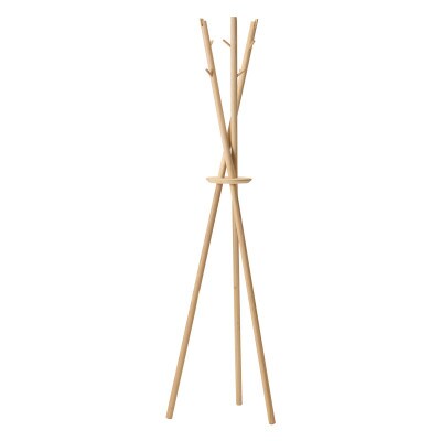 旭川家具 cosine Tepee コートスタンド ナチュラル_04915【配送不可地域：離島・沖縄】【1732527】