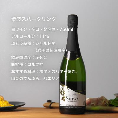 ふるさと納税 紫波町 紫波スパークリングワイン2本セット(白・ロゼ) |  | 02