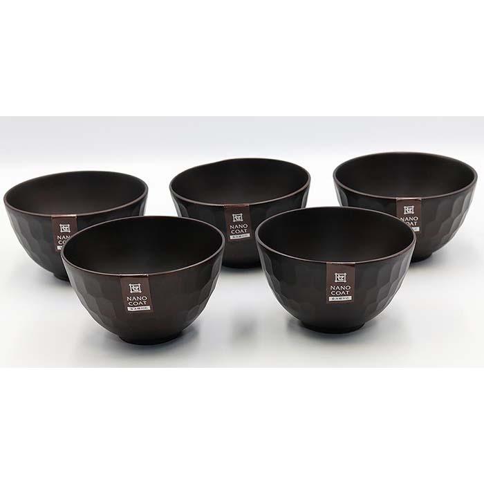 【ふるさと納税】◇ボコボコ椀　DBR（S）　5個入り［TN217］