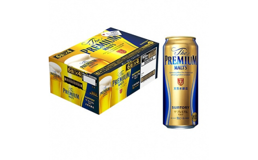 ＜毎月定期便＞サントリーザ・プレミアム・モルツ500ml×24本全12回【4001734】