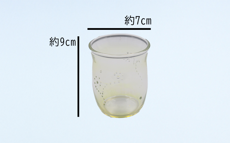 【ガラス工房アルコス】 カラーチェンジ耐熱グラス　1個　［0028-0004］