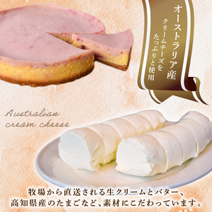 チーズケーキ ラズベリーベイクドチーズケーキ 6号 18cm 【チーズケーキ】
