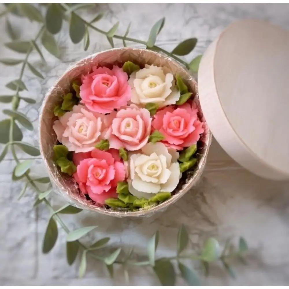 薔薇シフォンケーキ　 smile