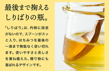 【2025年採蜜】 完熟はちみつ　120g （藤岡養蜂園）004FY01N. ／ 完熟 熟成 天然 ハチミツ 養蜂 蜂蜜 ミツバチ しりばり 瓶 