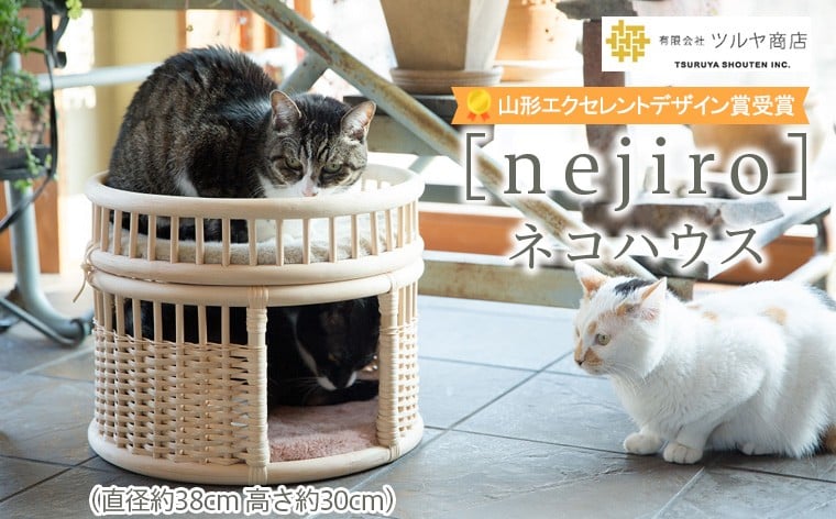 
            [nejiro]ネコハウス  【山形エクセレントデザイン賞受賞】FZ25-978
          