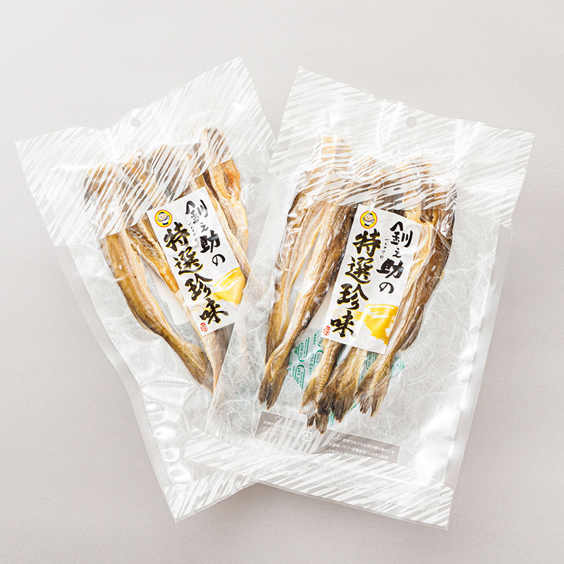 氷下魚 こまい 乾物 100g×2個セット | 北海道産 棒こまい釧路町 釧之助本店 焼き魚干物 セット ひもの北海道 釧路町 釧路超 特産品_イメージ5