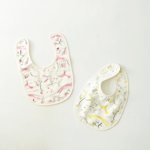 くるみの木 ベビーセット（ピンク）(おくるみ・ハンカチ・スタイ)【krm08】