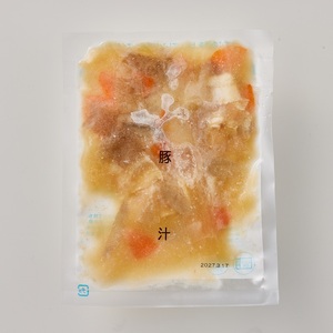 冷凍　具だくさんごちそう豚汁　140g×10袋 (a13-118)