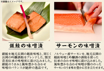 H9-23C鮭の味噌漬食べ比べセット（冷凍）