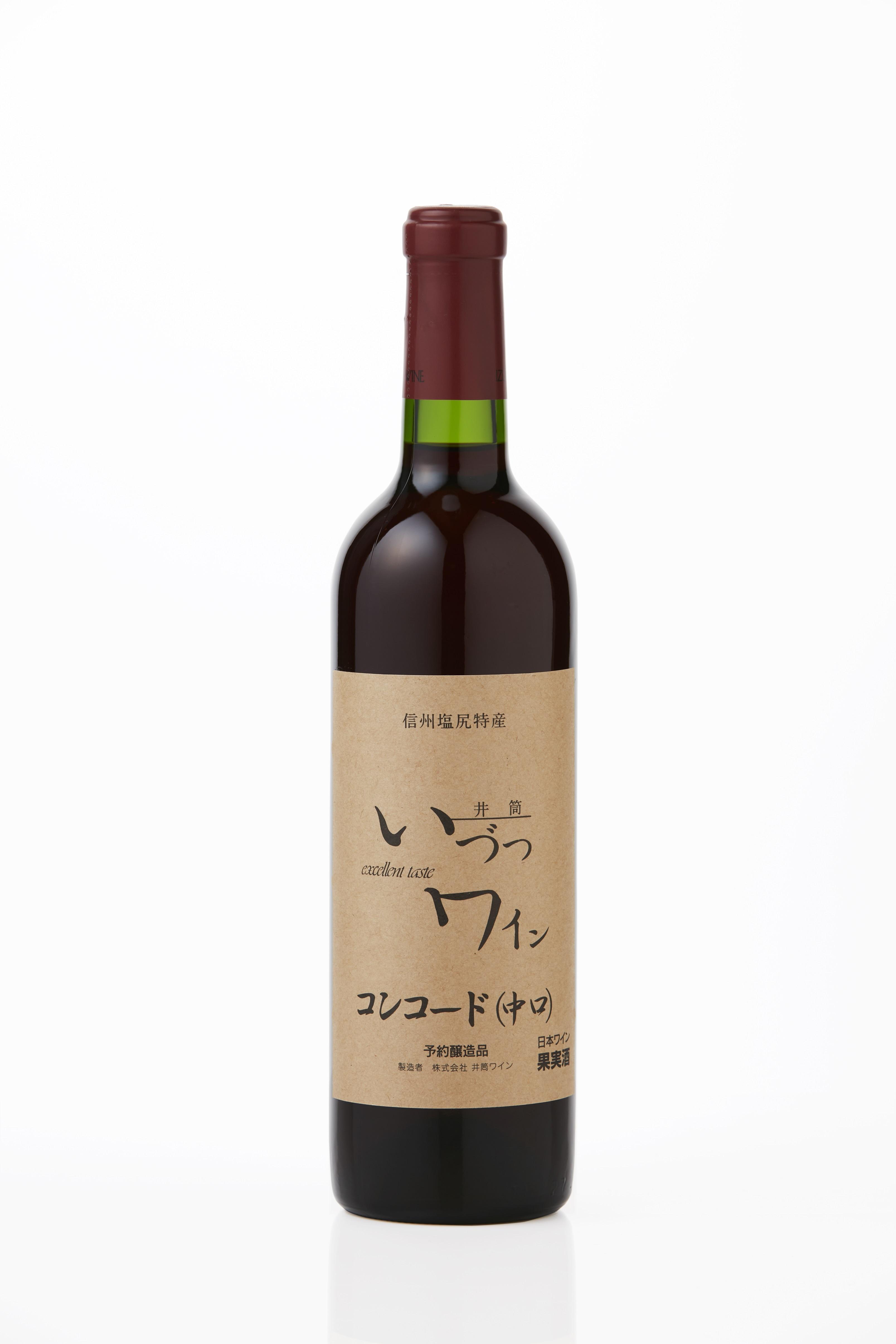 井筒ワイン 酸化防止剤不使用 井筒 コンコード 赤中口 720ml x 6本 発売元 株式会社片山