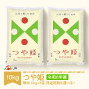 【ふるさと納税】新米 米 10kg 5kg×2 つや姫 精米 令和6年産 2024年産 山形県村山市産 送料無料※沖縄・離島への配送不可