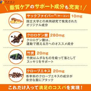 G-145　カロリー気にならないサプリ脂質専用　90粒×２個セット