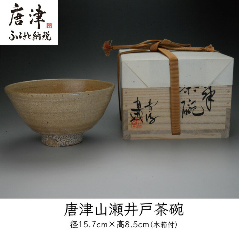 【ふるさと納税】唐津焼 唐津山瀬 井戸茶碗 ＃irodoriからつ四季の返礼品