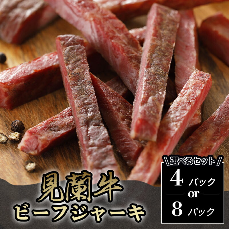 【ふるさと納税】【選べる！セット】見蘭牛ビーフジャーキ