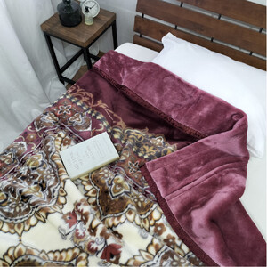 【シングルサイズ】吸湿発熱シルキータッチ2枚合わせ毛布 ピンク1枚 YO-4800-PI