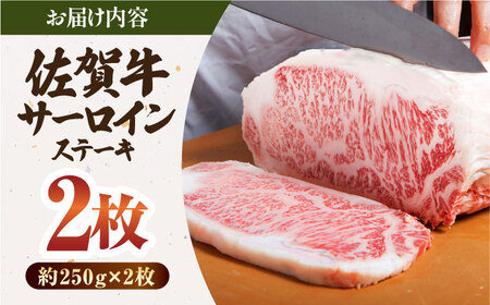佐賀牛 厚切り サーロイン ステーキ（約250g×2枚）  HAA108 ステーキ 国産 和牛 黒毛和牛