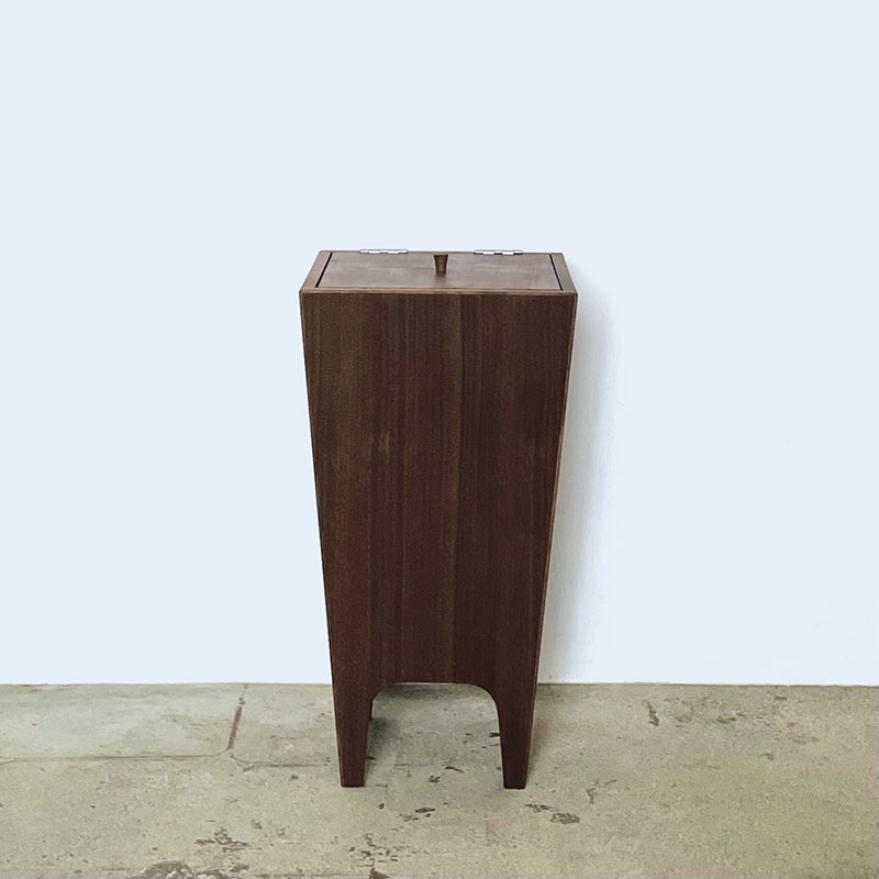 ダストボックス  ウォールナット　Lサイズ | インテリア 家具