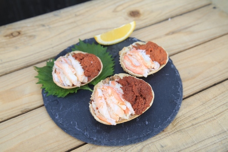 セイコガニ甲羅盛Sサイズ　3個セット