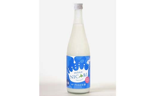 釧路福司 リキュールヨーグルトのお酒 みなにこりとまりもプリンのセット ふるさと納税 酒 菓子  F4F-2267