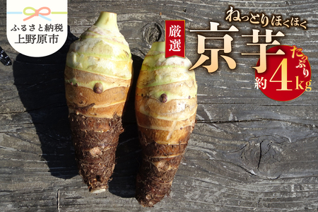 ◆◆2025年度収穫分先行予約◆◆ 「農家 農天氣がおくる」山梨県上野原市産 京芋 約4kg