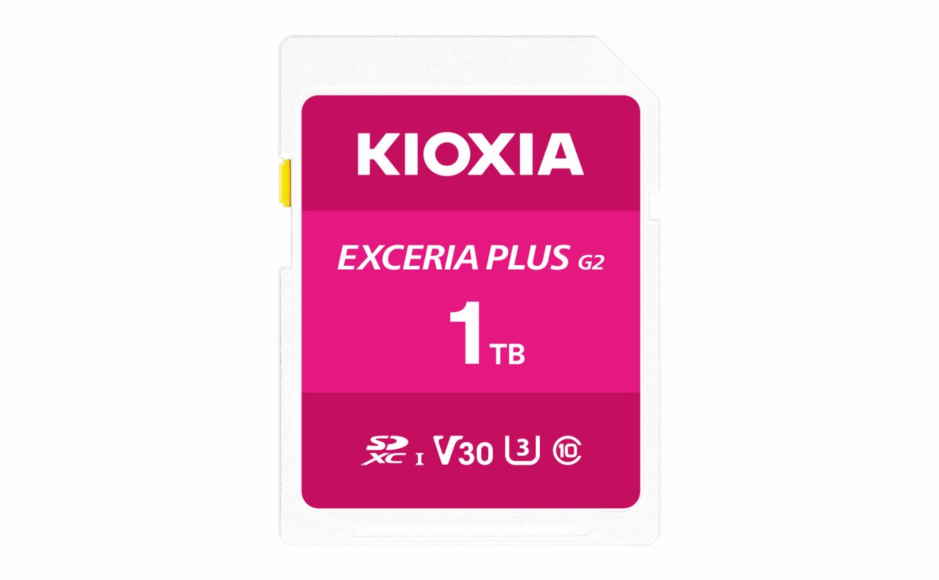 キオクシア（KIOXIA）EXCERIA PLUS G2 SDXC UHS-Iメモリカード　１TB