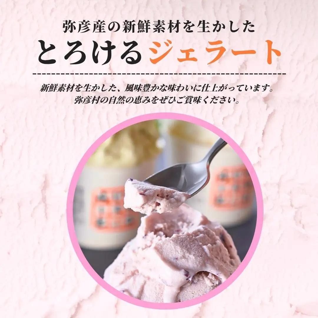 ジェラート 絞りたて牛乳で製造した やひこジェラート 16個 詰め合わせ セット | ジェラート 新潟県 弥彦村